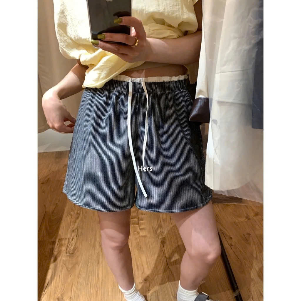 【WEARELAB】Quần jeans tua rua năm điểm phong cách Hàn Quốc 23196